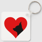 Chihuahua Schlüsselanhänger (Rückseite)