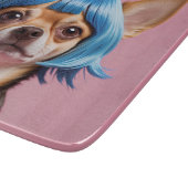 Chihuahua Schneidebrett (Ecke)