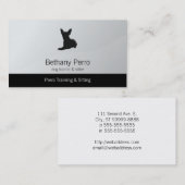 Chihuahua-Schoßhund Visitenkarte (Vorne/Hinten)