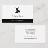 Chihuahua-Schoßhund Visitenkarte (Vorne/Hinten)