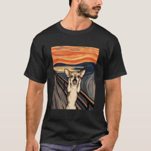 Chihuahua-Schrei-Expressionist-Hundekunst_1 T-Shirt