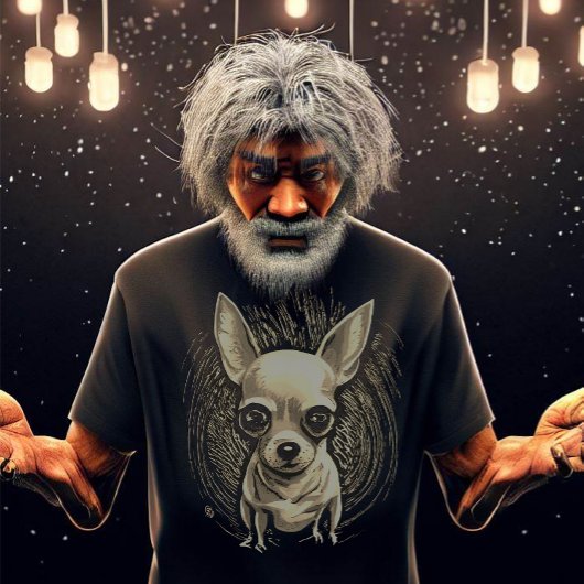 Chihuahua Scratchboard T - Shirt