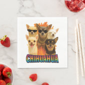 Chihuahua serviette (Beispiel)