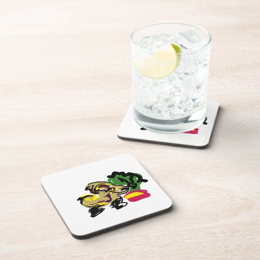 Chihuahua set getränkeuntersetzer (Rechte Seite)