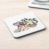 Chihuahua-Set Getränkeuntersetzer (Linke Seite)