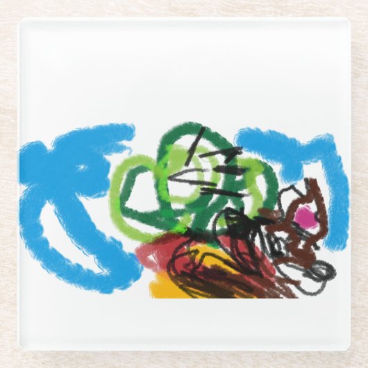 Chihuahua-Set Glasuntersetzer (Vorderseite)