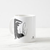 Chihuahua + Shark = Chark Kaffeetasse (Vorderseite Links)