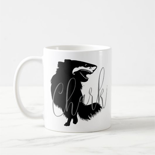 Chihuahua + Shark = Chark Kaffeetasse (Links)