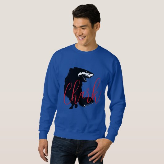 Chihuahua + Shark = Chark Sweatshirt (Vorne ganz)