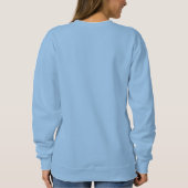 Chihuahua + Shark = Chark Sweatshirt (Rückseite)