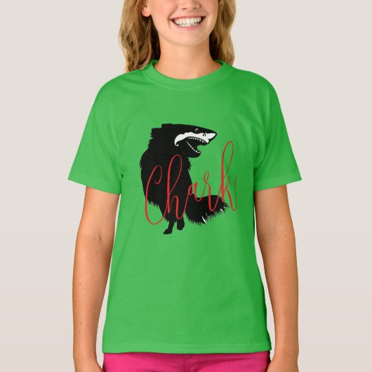Chihuahua + Shark = Chark T-Shirt (Vorderseite)