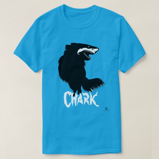 Chihuahua + Shark = Chark T-Shirt (Design vorne)