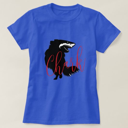 Chihuahua + Shark = Chark T-Shirt (Design vorne)