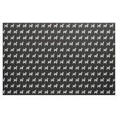 Chihuahua Silhouette Haustier Stoff (Fat Quarter (45,7 x 55,9 cm))