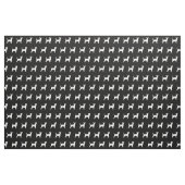 Chihuahua Silhouette Haustier Stoff (Fat Quarter (45,7 x 55,9 cm))