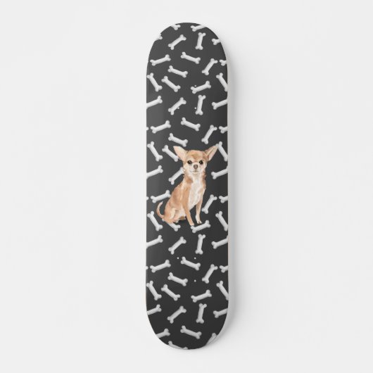Chihuahua Skateboard (Vorne)