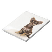 Chihuahua Small Dog Notizblock (Rotiert)