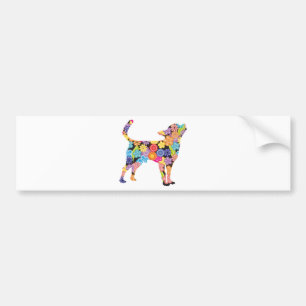 Chihuahua Smoothcoated Autoaufkleber