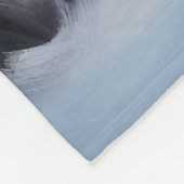 Chihuahua Snowy Sleigh Weihnachtsdekor Fleecedecke (Ecke)