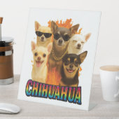 Chihuahua sockelschild (In Situ)