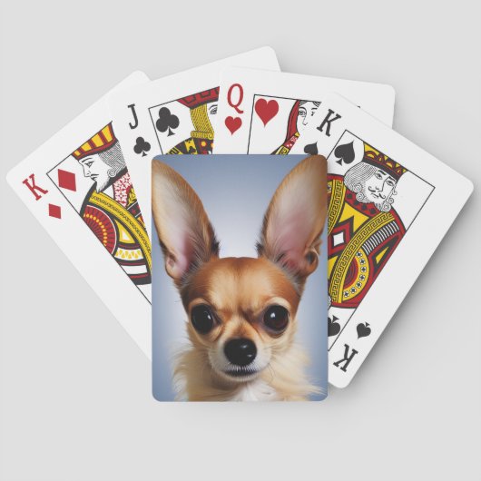 Chihuahua Spielkarten (Rückseite)