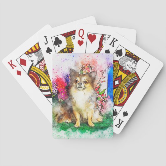 Chihuahua Spielkarten (Rückseite)