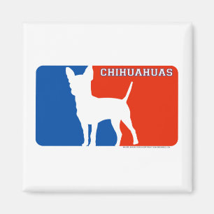 Chihuahua-Spielklasse-Hundemagnet Magnet