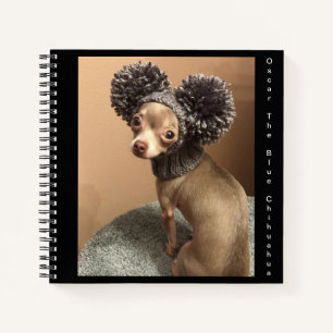 Chihuahua-Spiralheft Notizblock