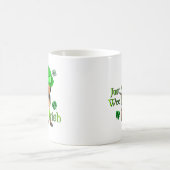 Chihuahua St Patrick's Day Kaffeetasse (Mittel)