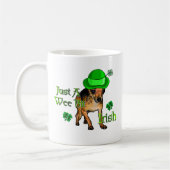 Chihuahua St Patrick's Day Kaffeetasse (Links)