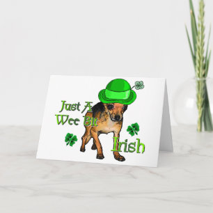 Chihuahua St Patrick's Day Karte