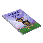 Chihuahua Stationery Notizblock (Rechte Seite)