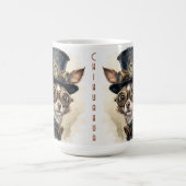 Chihuahua-Steampunk-Hund Kaffeetasse (Mittel)