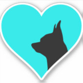 Chihuahua Sticker (Vorderseite)