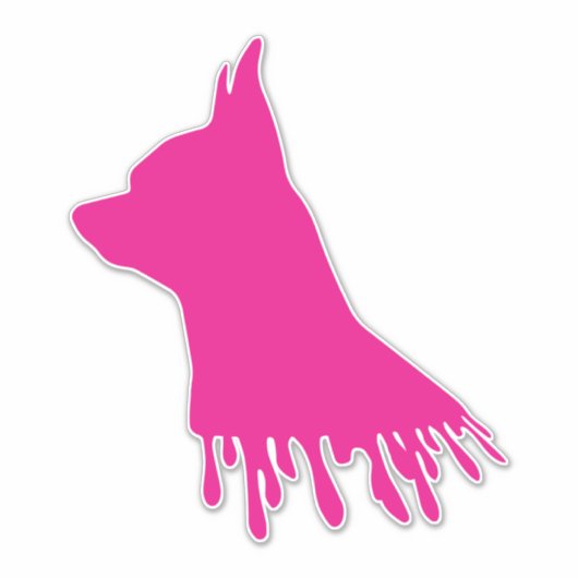 Chihuahua Sticker (Vorderseite)