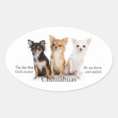 Chihuahua Sticker (Vorderseite)