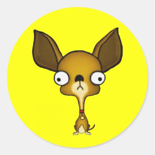 Chihuahua Stickers (Vorderseite)