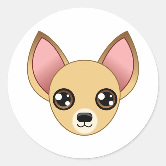 Chihuahua Stickers (Vorderseite)