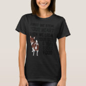 Chihuahua stiehlen Ihr Herz Steve Ihr Bett und Sof T-Shirt (Vorderseite)