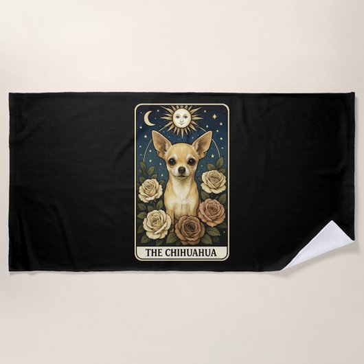 Chihuahua Strandtuch (Vorderseite)