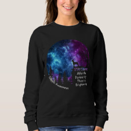Chihuahua Suizid Awareness Strong Dog Eigentümer Sweatshirt