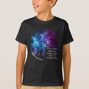 Chihuahua Suizid Awareness Strong Dog Eigentümer T-Shirt