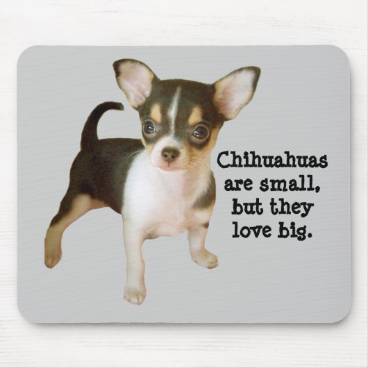 Chihuahua-Süsse Mousepad (Vorne)