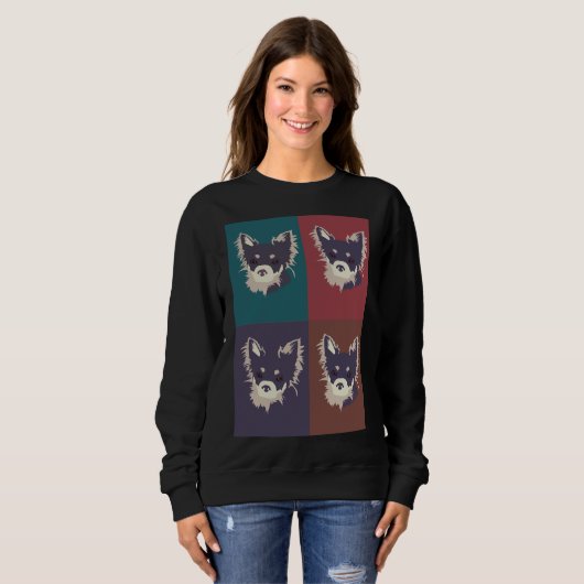 Chihuahua Sweatshirt (Vorne ganz)