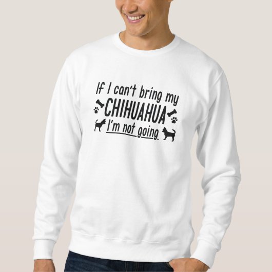 Chihuahua Sweatshirt (Vorderseite)