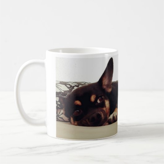 Chihuahua-Tasse Kaffeetasse (Links)