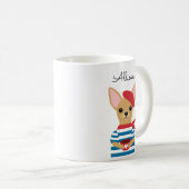 Chihuahua-Tasse Kaffeetasse (VorderseiteRechts)