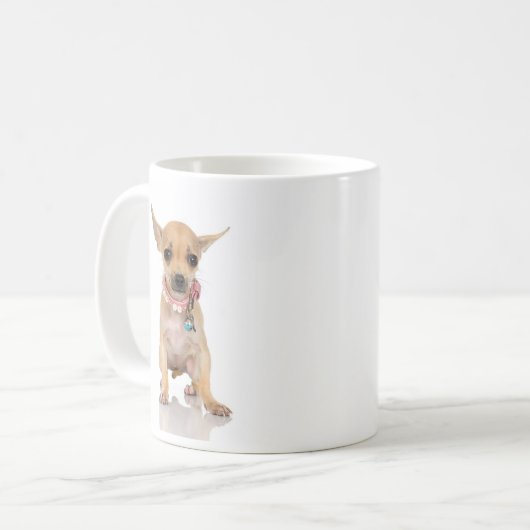 Chihuahua-Tasse Kaffeetasse (Vorderseite Links)