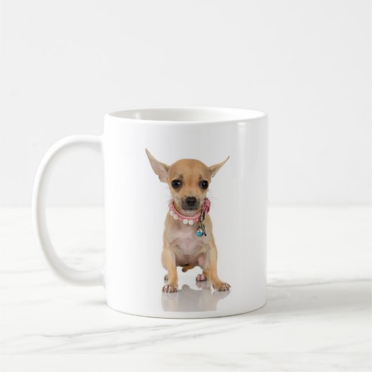 Chihuahua-Tasse Kaffeetasse (Links)