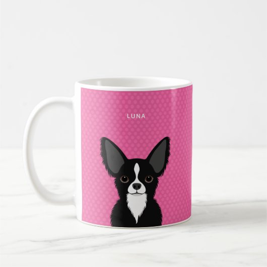 Chihuahua-Tasse Kaffeetasse (Links)